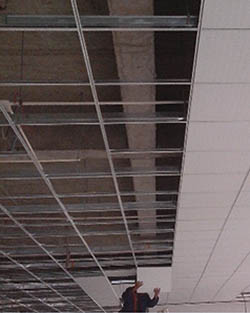 Suspended ceiling installation and repairs
